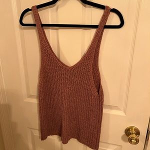 Moon & Madison Pink Knitted Top